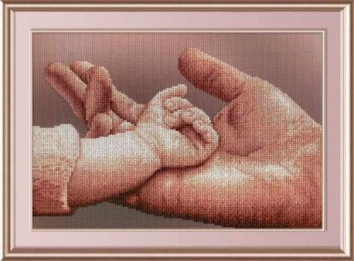 (image for) Tenderness Counted Cross Stitch Kit
